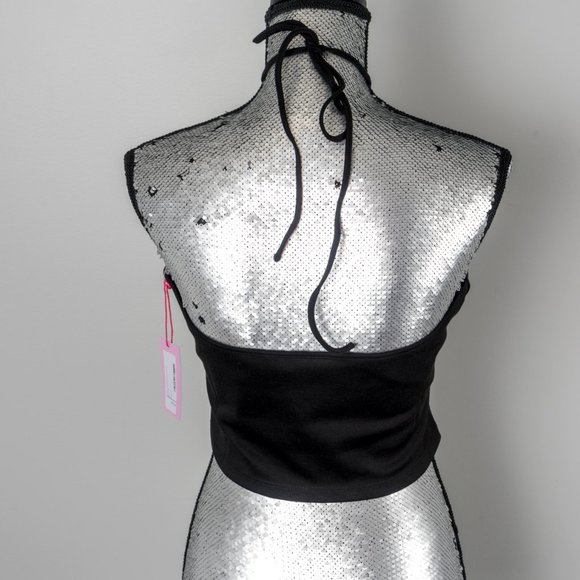 NWT - Capsule 98 Halter Cropped Top - sz 8 - Picture 4 of 5
